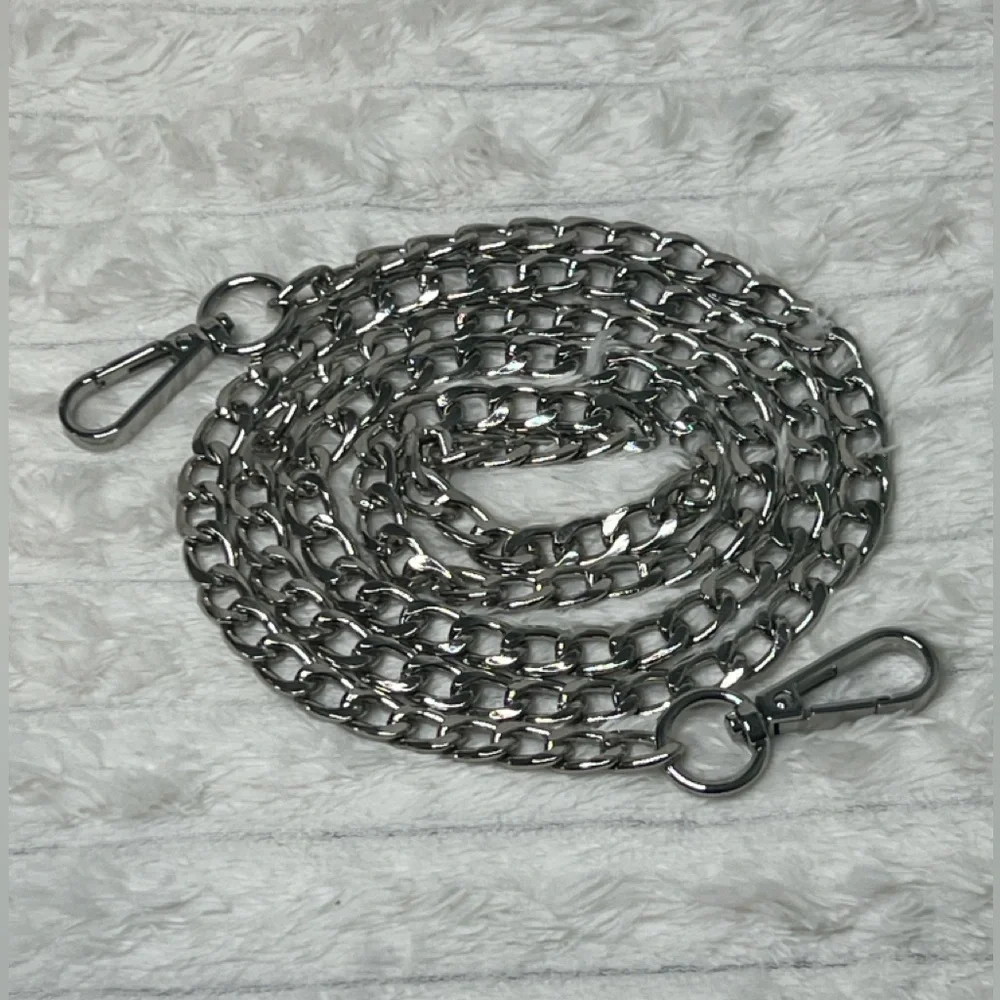 Chain Strap suitable for Wallet-on-Chain/Crossbody bag in silver color 47” - Picture 2 of 4